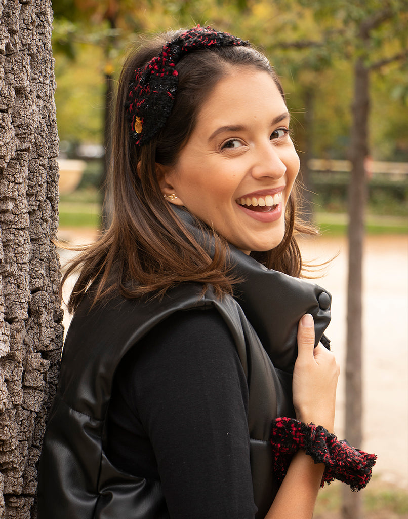 DIADEMA DULCE MARÍA TWEED