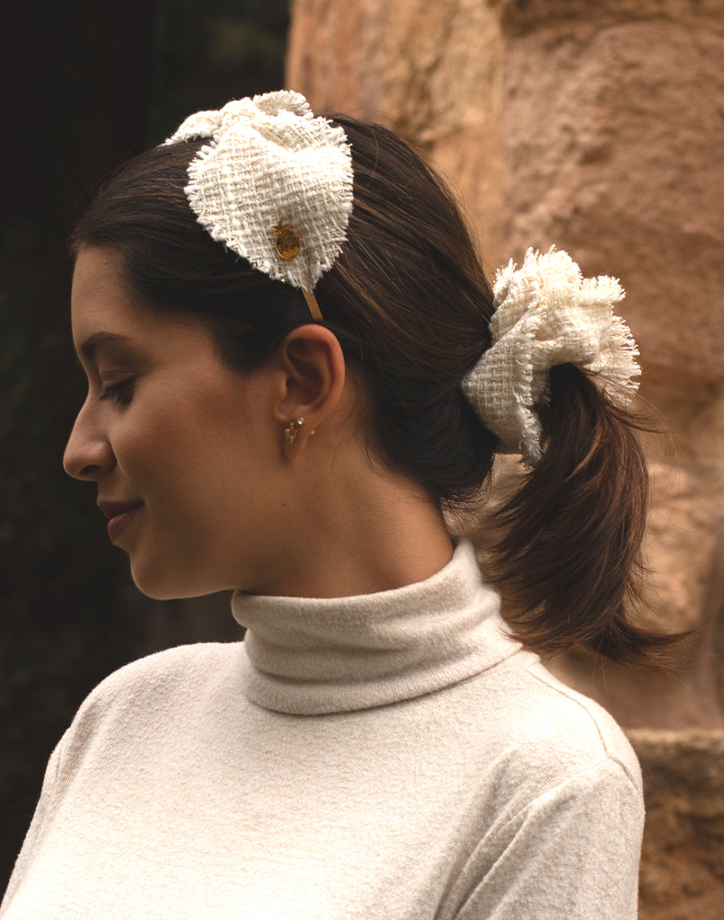 DIADEMA DULCE MARÍA TWEED