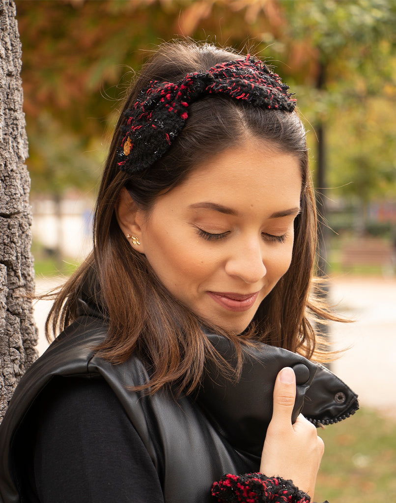DIADEMA DULCE MARÍA TWEED