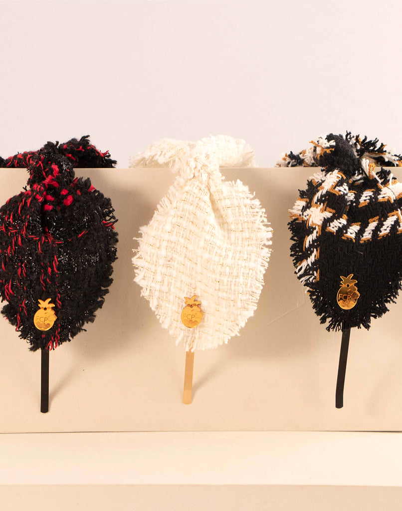 DIADEMA DULCE MARÍA TWEED