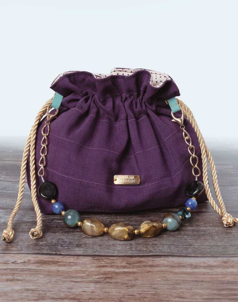 Bolso modelo BOMBÓN en LONA SUAVE