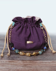Bolso modelo BOMBÓN en LONA SUAVE