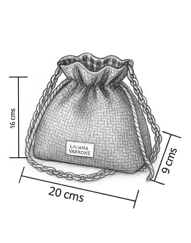 Bolso modelo BOMBÓN en LONA SUAVE